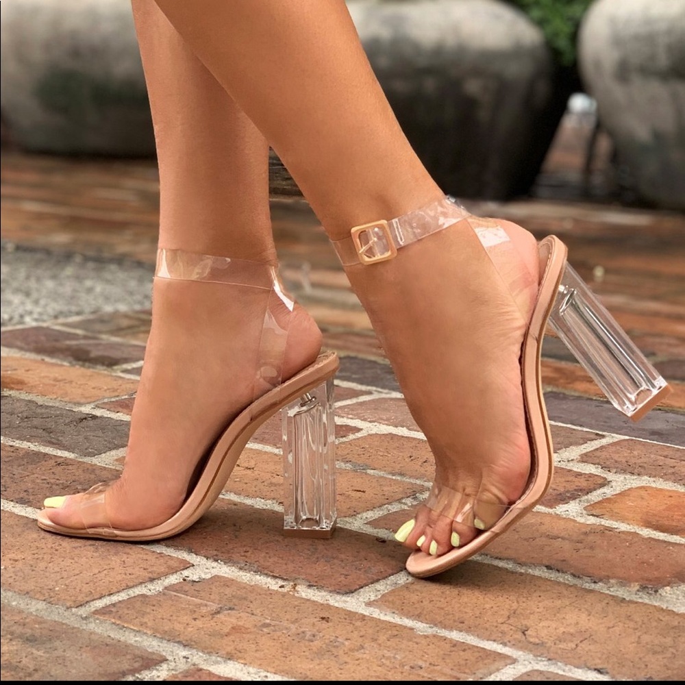 Glass Slipper Clear Sandals